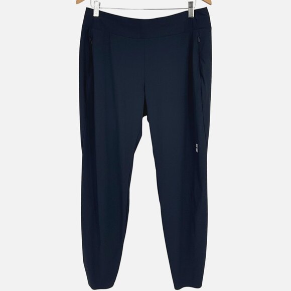 On Running Pants - ON Cloud Running Lightweight Pants Navy Blue Joggers Technical Size L